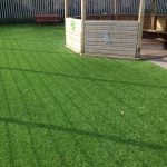 New artificial grass at Bilston Primary School