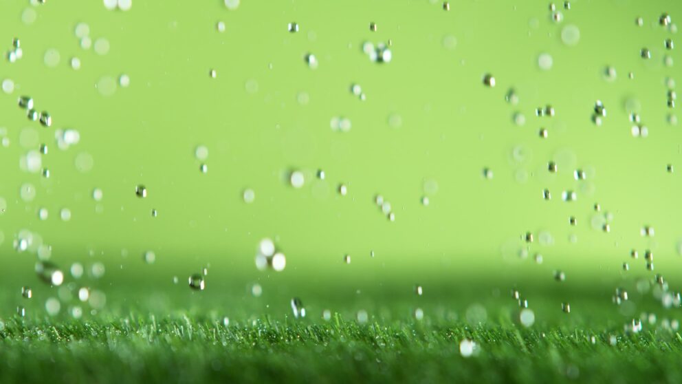 Artificial Grass Rain